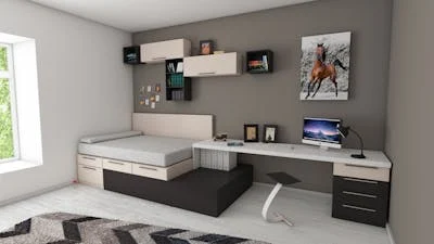 Renovated studio